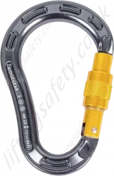 Ridgegear "RGK7" Aluminium Screwgate HMS/Belay Karabiner. 26mm Gate Opening