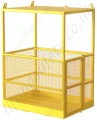 Crane suspended access cage for 4 or 6 people. 3 platform size and 2 entry type options. Supplied with lifting chain sling.