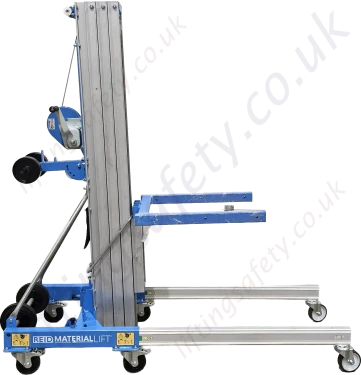 Reid Material Lift in Forward Facing Mode