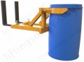 Fork Lift Truck Mounted "Raised" Automatic Drum Grab to Lift 1 or 2 Drums - 500kg or 1000kg