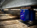 Wireless Compression Load Cell Under Steel Work