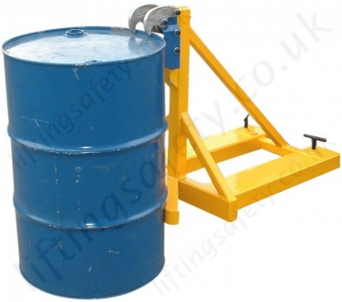 Rim Grip Drum Handler Fork Truck Attachment To Suit 1 Or 2 Drum Lifting Range From 750kg To 2250kg Liftingsafety
