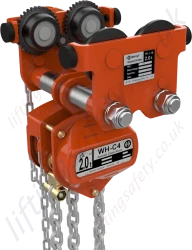 William Hackett C4 Combined Chain Hoist and Geared Travel Trolley