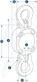 Straightpoint Chainsafe Tension Load Cell Dimensions