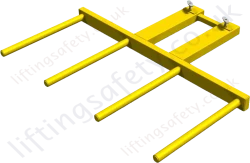 3 Drum Forklift Tines