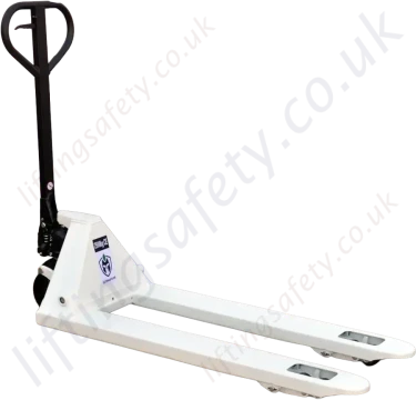 EcoWarrior 2500kg EURO Pallet Truck, Tandem Roller
