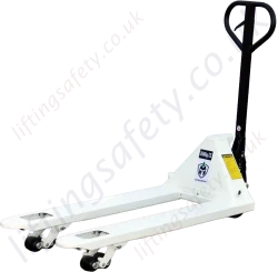 Ecowarrior 2500kg Tandem Roller Pallet Truck Raised