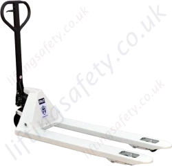 EcoWarrior 2500kg EURO Pallet Truck, Tandem Roller