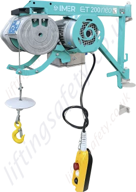 Imer ET200 NEO, 200kg Scaffold Hoist, 30m, 110v