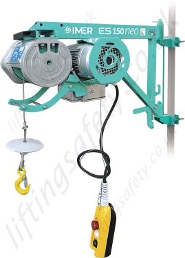 Imer ES150 NEO, 150kg Scaffold Hoist, 30m, 110v