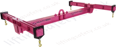 Multi-Sec Adjustable H-Frame Lifting Beam