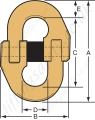 Crosby Tln Trawlex Connector Dimensions 