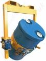 Top Mount Fork Truck Mounted (and Crane slung) Drum Rotator. Rotation Types: loop chain, crank handle or hydraulics - 360kg