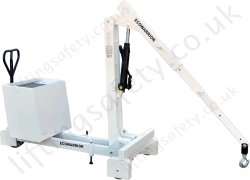 Counterbalance Crane at Full Reach - Lowered