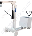 Front Side View In Position 1 With Hydraulic Ram Raised Halfway