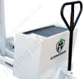 Manual Transport Movement Handle and Counterbalanced Weight Box