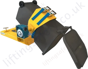 Multi Purpose Wheelie Bin and Drum Lifter and Rotator for a Forklift Truck