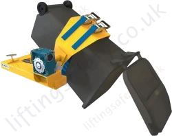 Multi Purpose Wheelie Bin and Drum Lifter and Rotator for a Forklift Truck