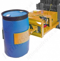 Supa-Grip Drum Handler - This device uses ultra-grip technology