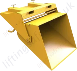 Forklift Manual Scoop Bucket
