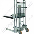 Mini Manual Stacker Truck - 400kg Lifting Capacities. 1200mm, 1500mm or 1700mm Lift Height.