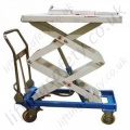 LiftingSafety Mobile Scissor Lift Table - 150kg to 500kg Lifting Capacities, 760mm to 1030mm Lifting Height (5 options)