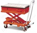 Economy Scissor Lift and Transfer Table. Semi-countersunk ball bearings - 1000kg Lifting Capacities, 1150mm Lifting Height