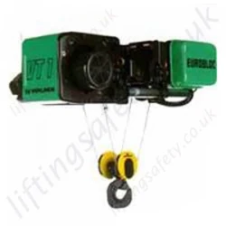 Verlinde "Eurobloc VTS" Short Headroom Monorail Overhead Crane Hoist - Range from 800kg to 12000kg