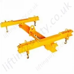 Adjustable 4 Point Lifting Beam, SWL and Dimension To Your Spec - Range from 2,000kg to 10,000kg