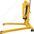 2 Tonne Folding Floor Crane With Arm Folded