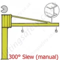 Donati GBA H3 'I' Profile Overbraced Jib Crane - upto 2000kg SWL