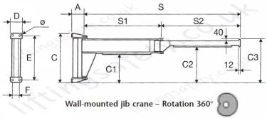 MBB Wall Mounted Dimensions