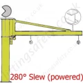 Donati CBE OB 'I' profile Over Braced Power Slew Jib - upto 2000kg SWL